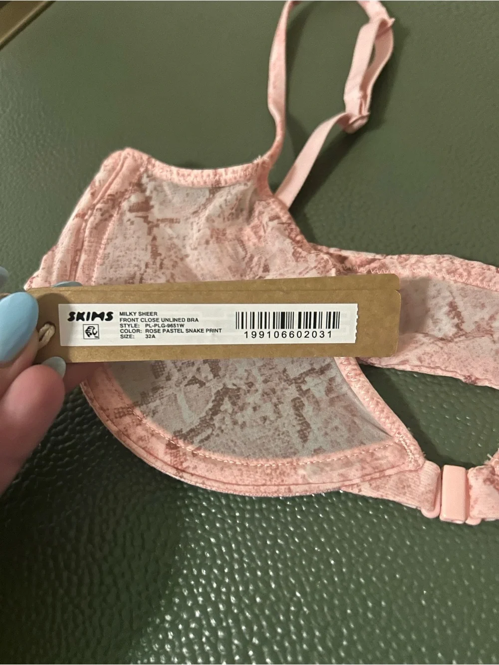 SKIMS sheer lace